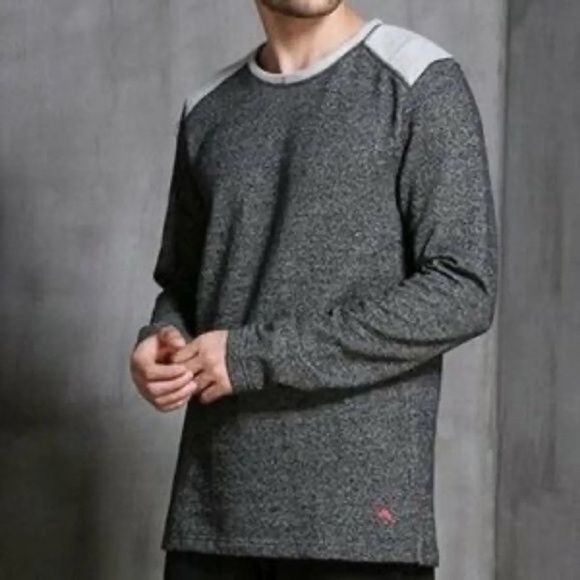 Tommy Bahama Men’s Marlin Grey Fleece Pullover Crewneck Sweater Size Medium - Picture 1 of 11